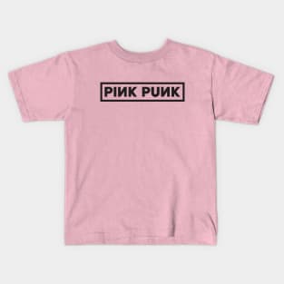 Pink Punk In Your Area (Black) Kids T-Shirt